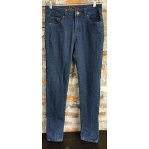 AQ American Quality Denim Jeans Juniors Sz 7 Pants EUC 74